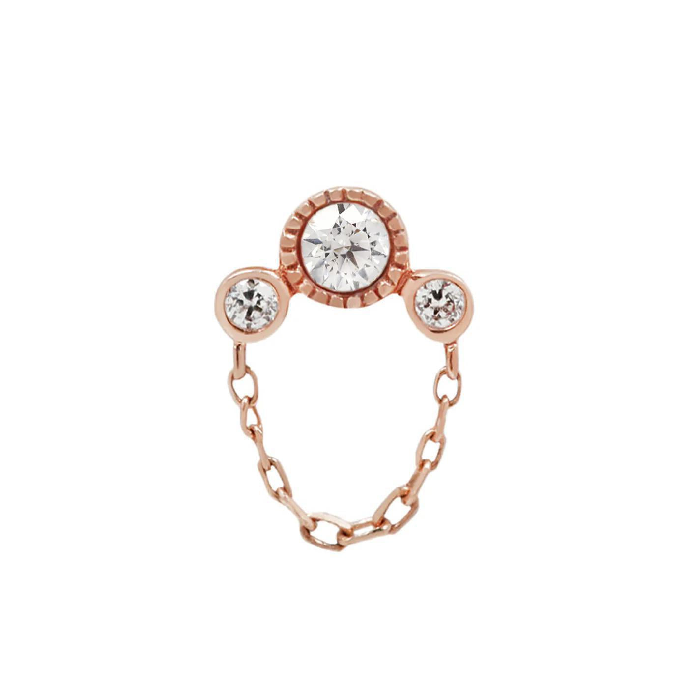 Buddha | 14k gold | Halston | White Diamond