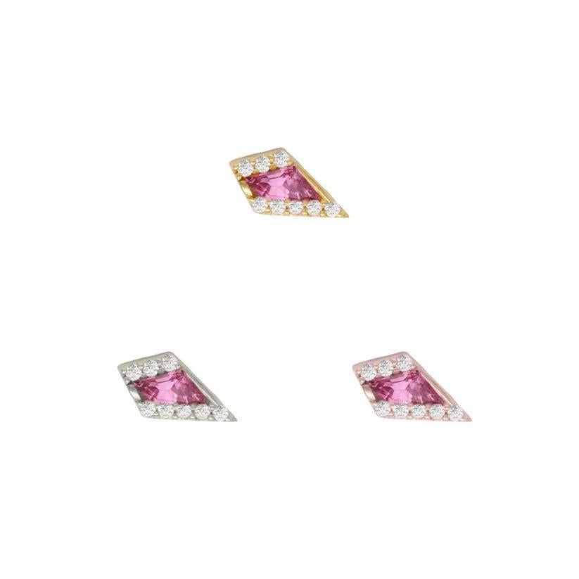 Buddha | 14k Gold | Eminence Threadless End | Pink Tourmaline