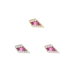 Buddha | 14k Gold | Eminence Threadless End | Pink Tourmaline