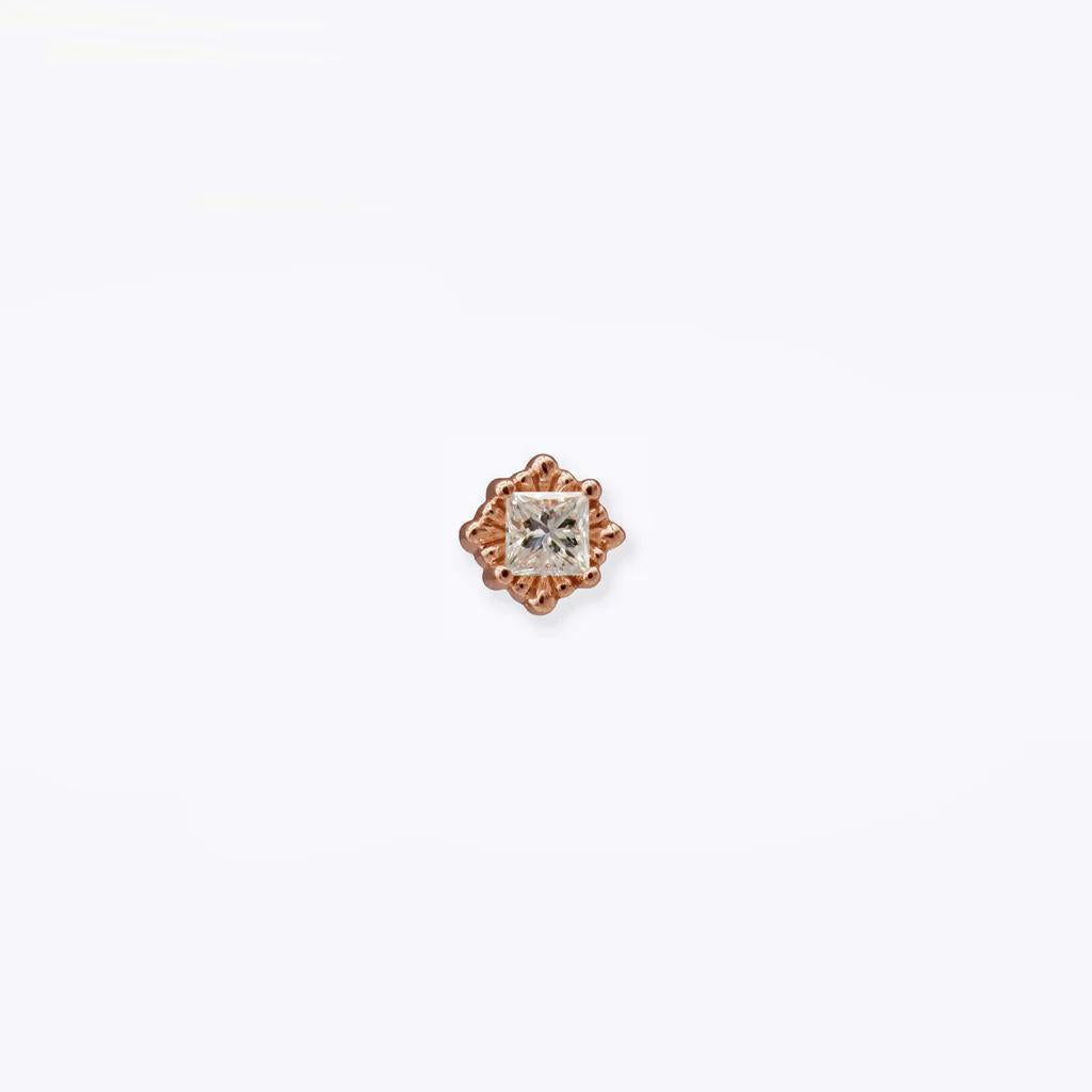 Tether | 14k gold | Melange Princess | Diamond