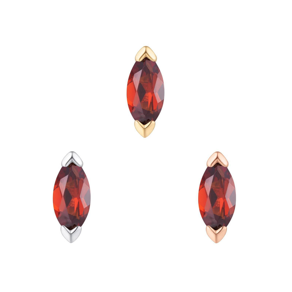Buddha | 14K gold | Zuri | Garnet