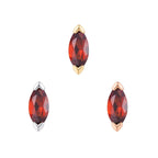 Buddha | 14K gold | Zuri | Garnet