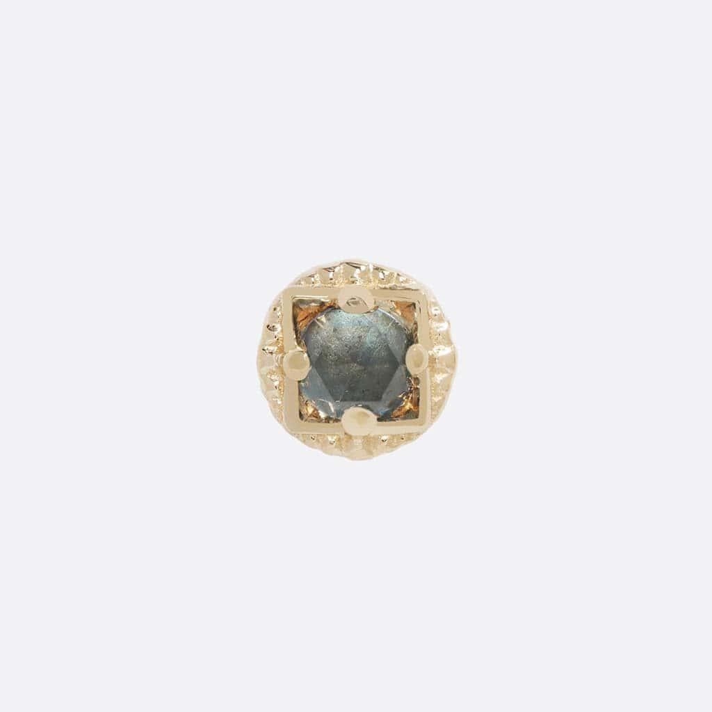 Tether | 14k gold | Omega 24 | London Blue Topaz