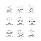 Invictus | 14k white gold | Zodiac Signs