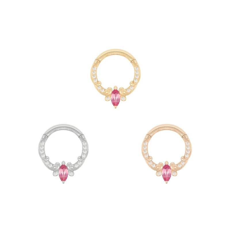 Buddha | 14k gold | Coterie | Pink Tourmaline