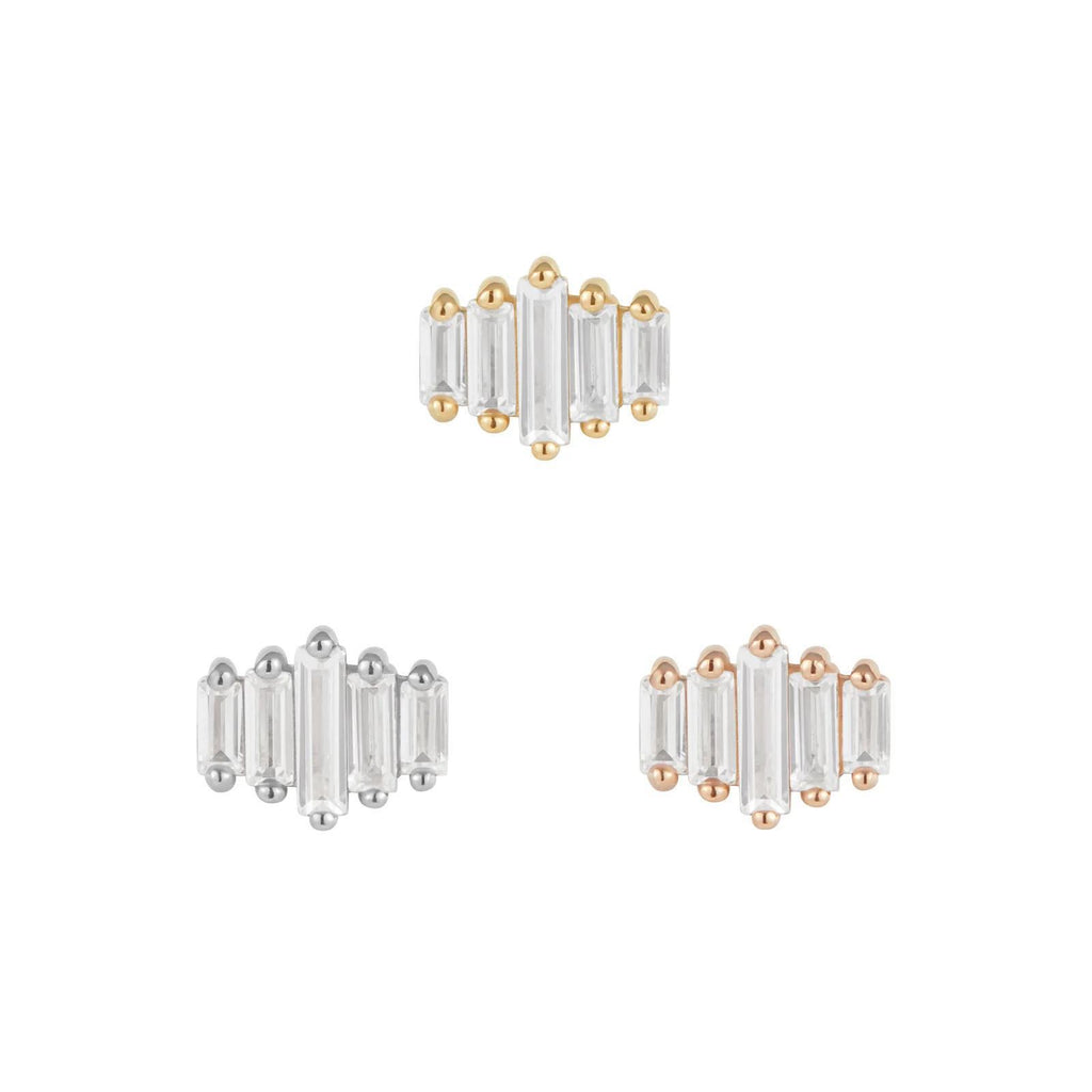 Buddha | 14k gold | Evolution | Clear CZ