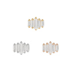 Buddha | 14k gold | Evolution | Clear CZ