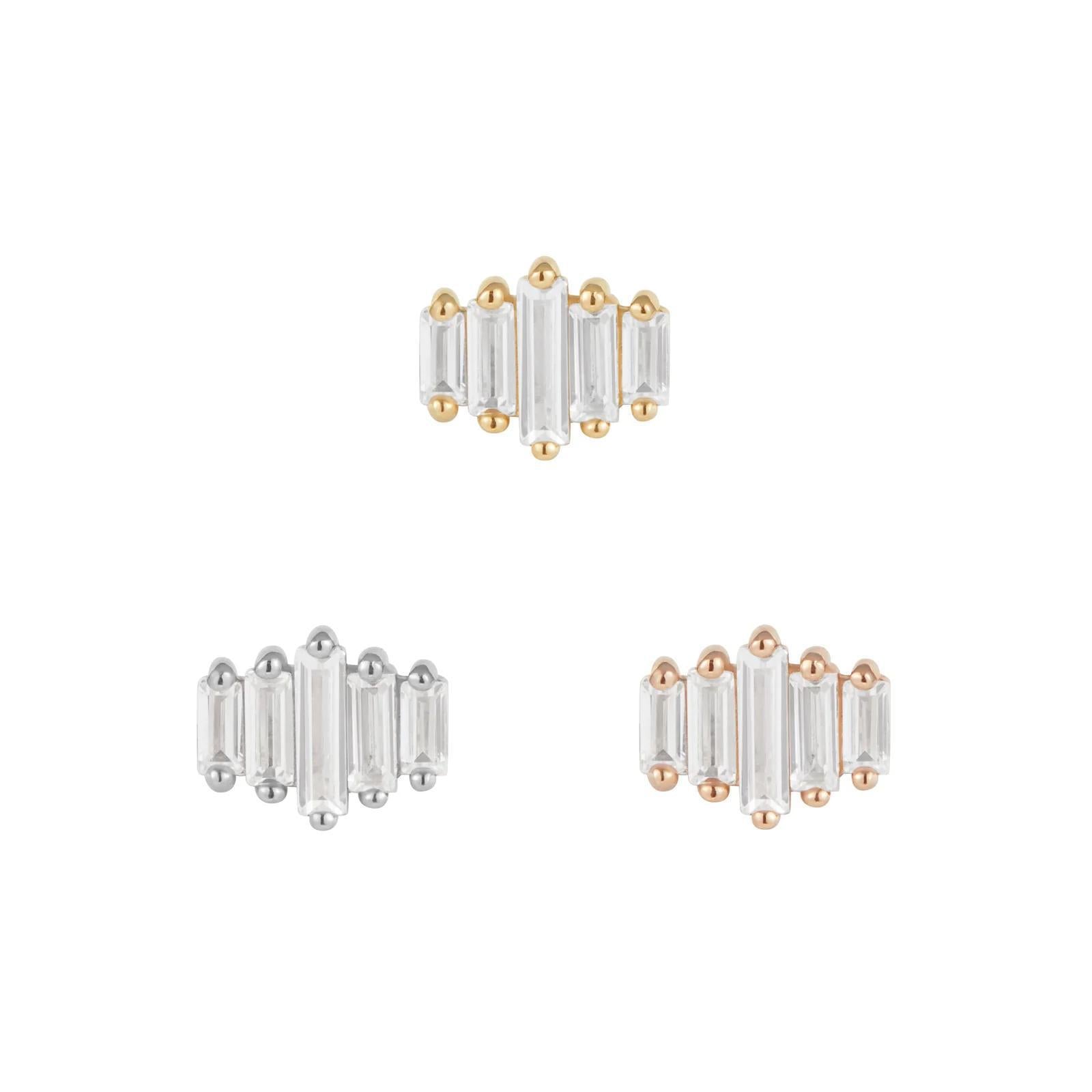 Buddha | 14k gold | Evolution | Clear CZ