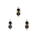 Buddha | 14k gold | Mishka 2 | Black Diamond