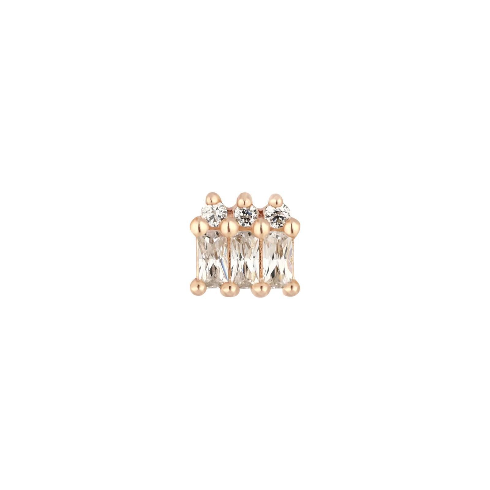 Buddha | 14k gold | Excess | Swarovski Crystal CZ