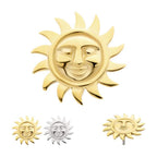 Invictus | 14k gold | Sun Face