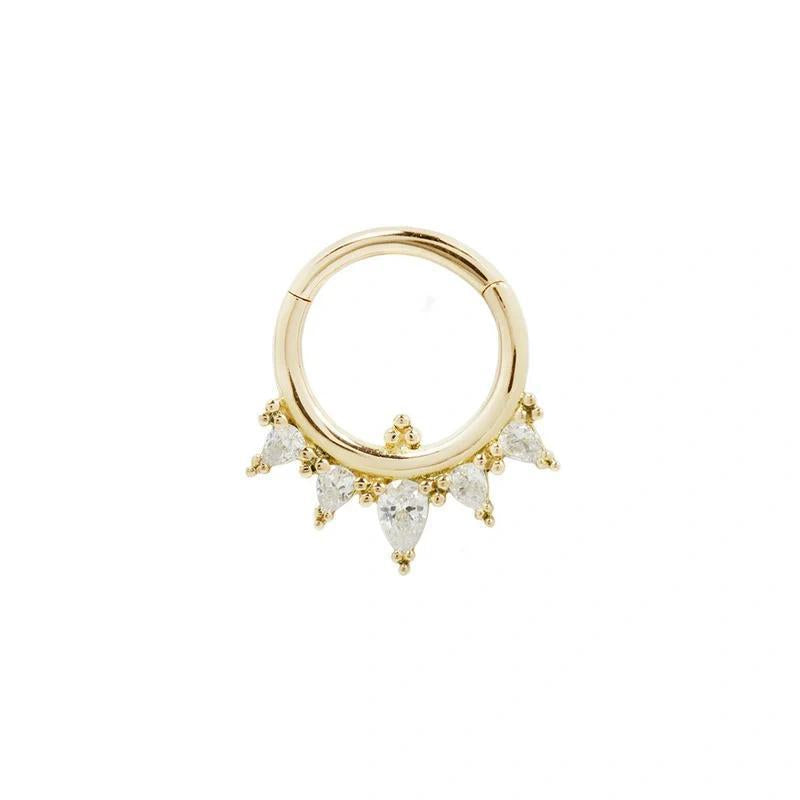 Buddha | 14k gold | Taja | CZ
