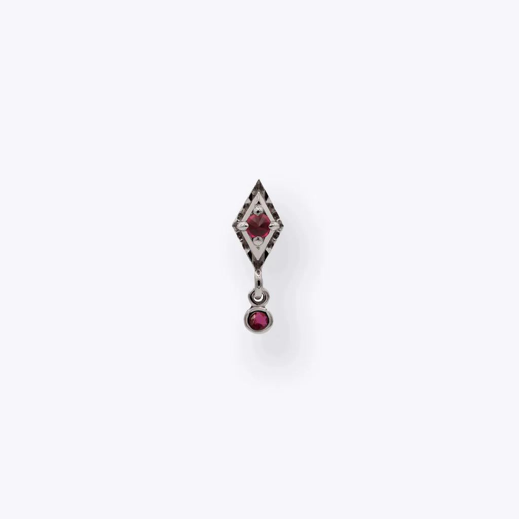 Tether | 14k gold | Dyna Drop | Ruby