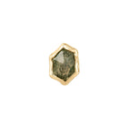 Buddha | 14k gold | Pump Up The Volume | Moss Agate