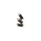 Buddha | 14k gold | Staxx | Black Spinel