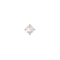 Buddha | 14k gold | Prong | Rainbow Moonstone