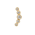 Buddha | 14k gold | Infinity | Swarovski Crystal CZ