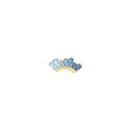 Buddha | 14k gold | Enlighten | Blue Topaz Ombre