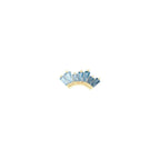 Buddha | 14k gold | Enlighten | Blue Topaz Ombre