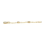 Invictus | 14k gold | Round & Teardrop 3-Tier Dangle Charm | CZ