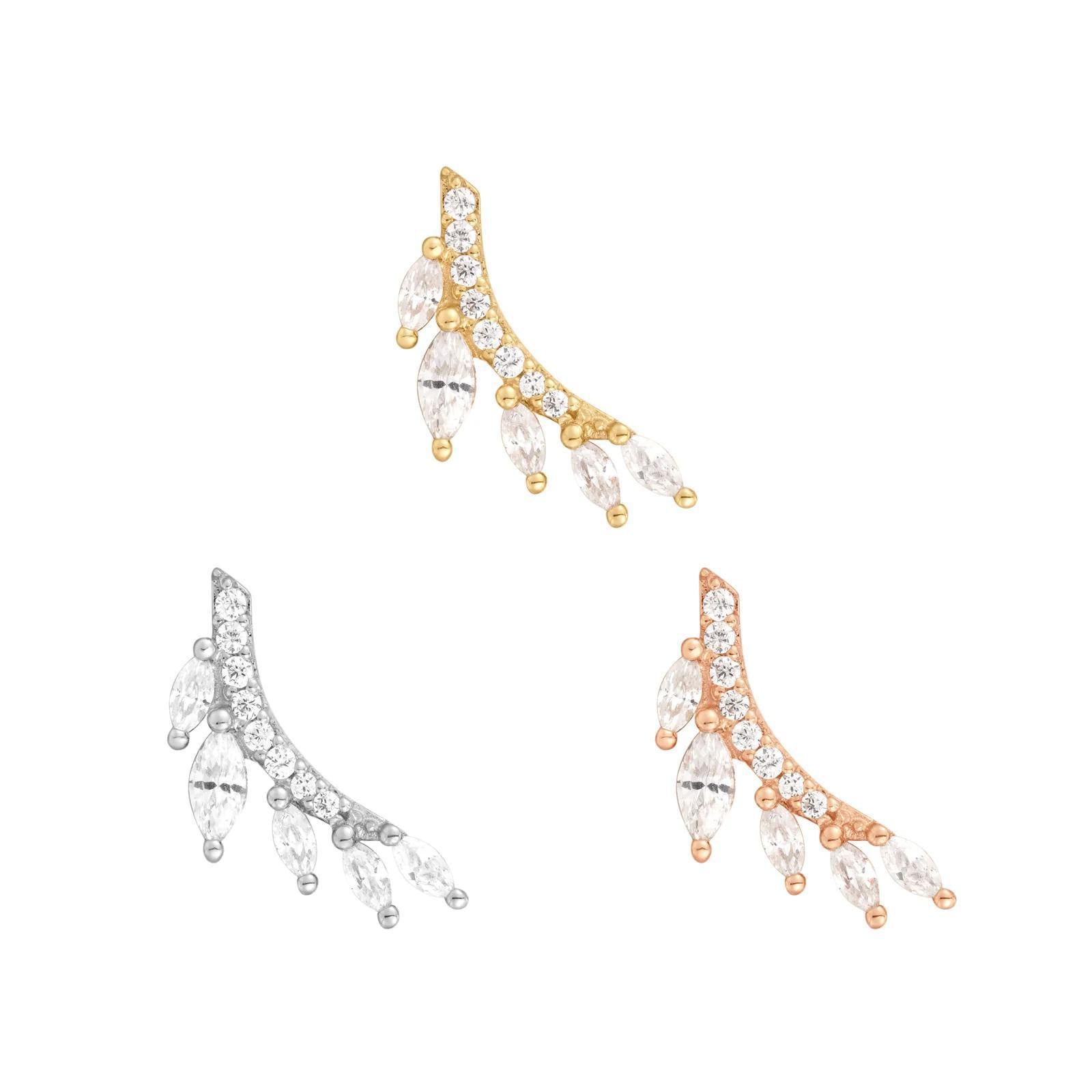 Buddha | 14k gold | Jardin | Clear CZ