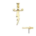 Invictus | 14k gold | Lightning Dagger