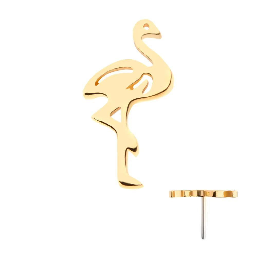Invictus | 14k gold | Flamingo