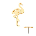 Invictus | 14k gold | Flamingo