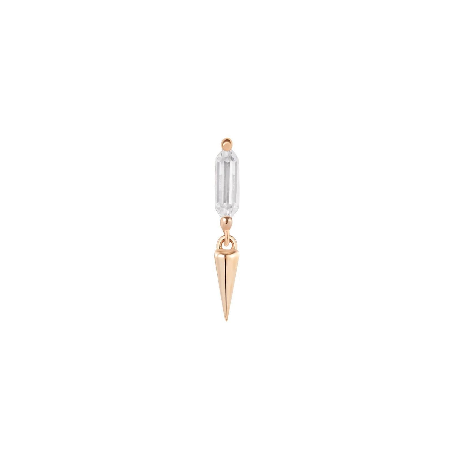 Buddha | 14k gold | Musea | Clear CZ