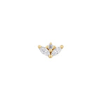 Buddha | 14k gold | Pur | Swarovski Crystal CZ