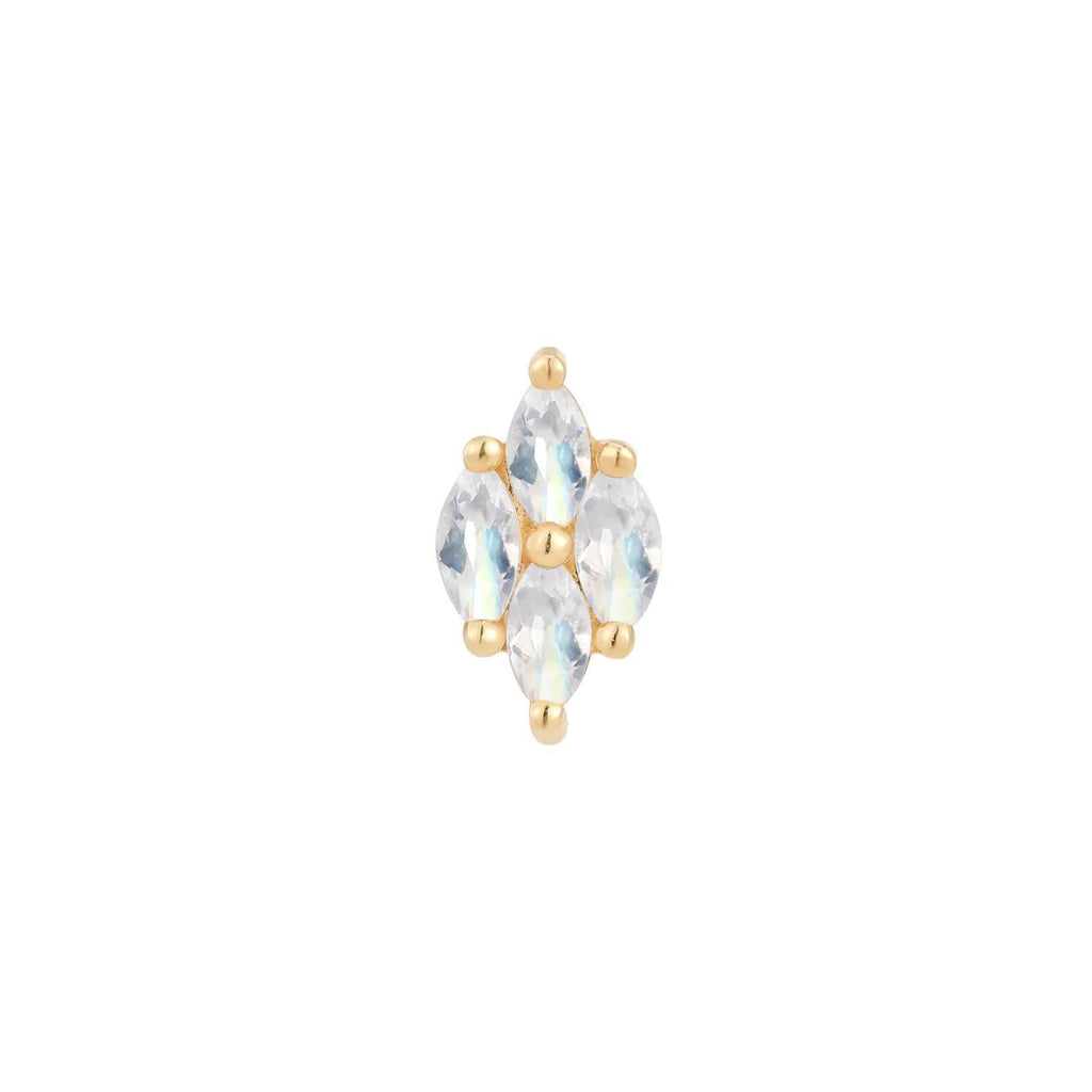 Buddha | 14k gold | Dream On | Rainbow Moonstone