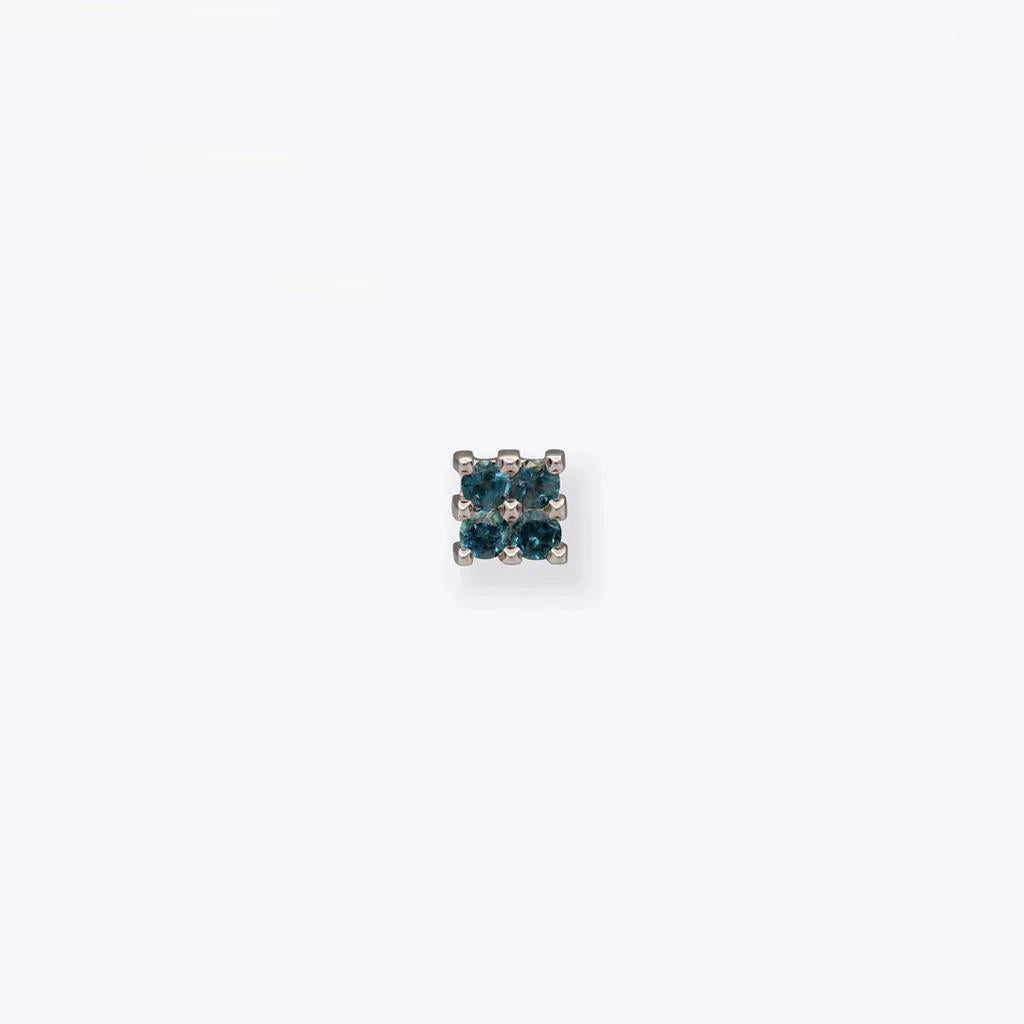Tether | 14k gold | Argo | London Blue Topaz