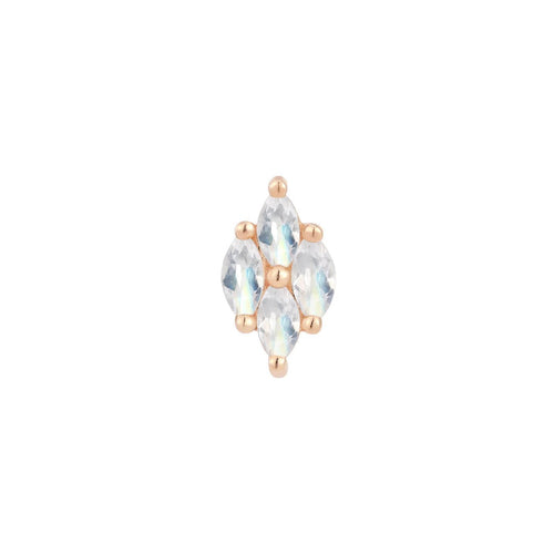 Buddha | 14k gold | Dream On | Rainbow Moonstone