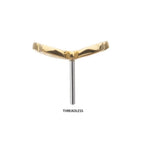 Invictus | 14k gold | Cut Out Butterfly
