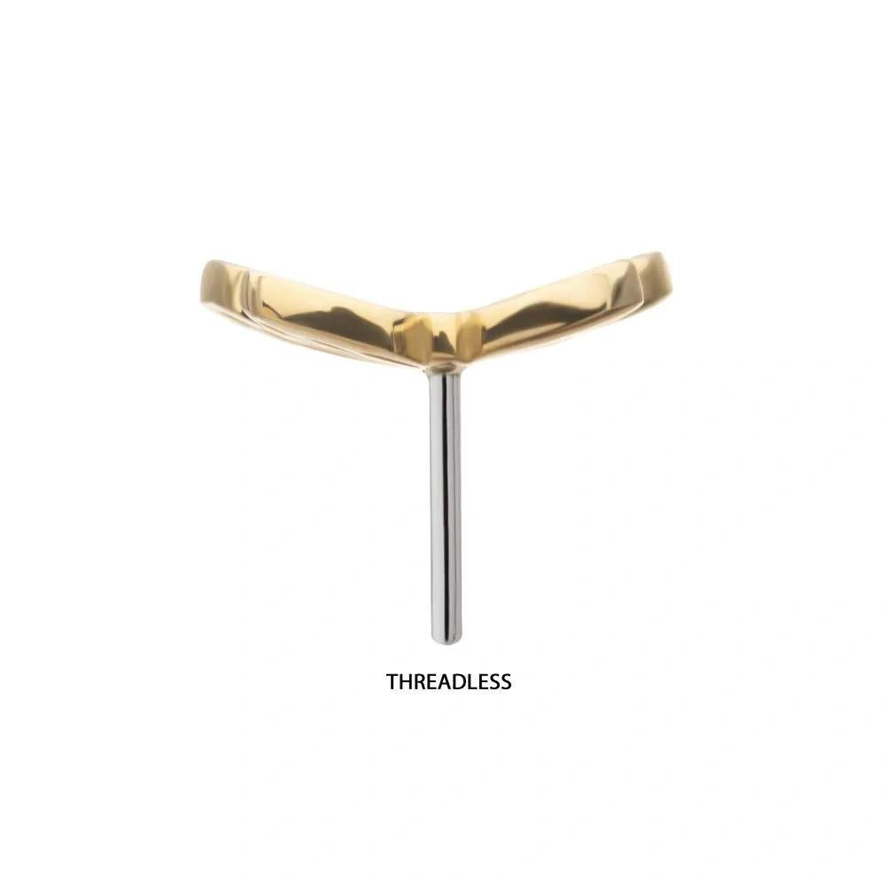 Invictus | 14k gold | Cut Out Butterfly