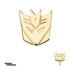 Invictus | 14k gold | Transformers Decepticon Logo