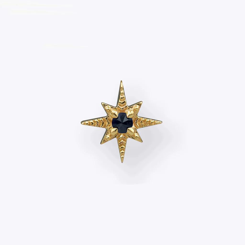 Tether | 14k gold | Elendres | Blue Sapphire
