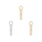 Buddha | 14k gold | Invitation Charm | CZ