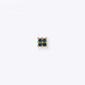Tether | 14k gold | Argo | London Blue Topaz