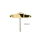 Invictus | 14k gold | Bezel Set Petal | CZ
