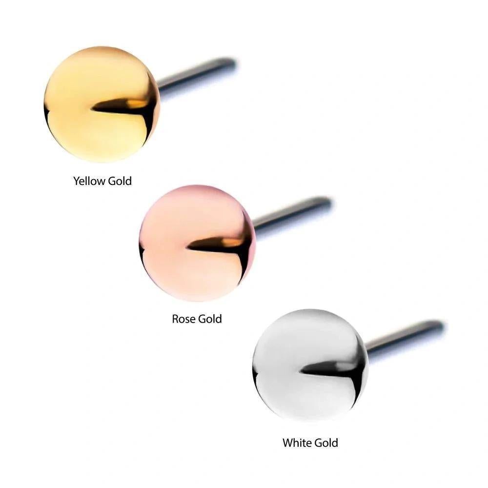 Invictus | 14k gold | Plain Ball