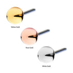 Invictus | 14k gold | Plain Ball