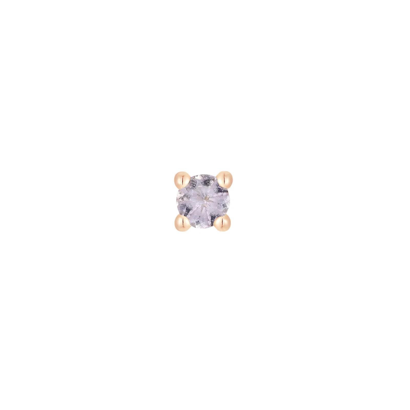 Buddha | 14k gold | Prong | Tanzanite