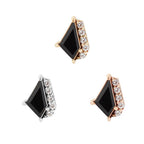 Buddha | 14k gold | Elevate | Black Spinel + CZ