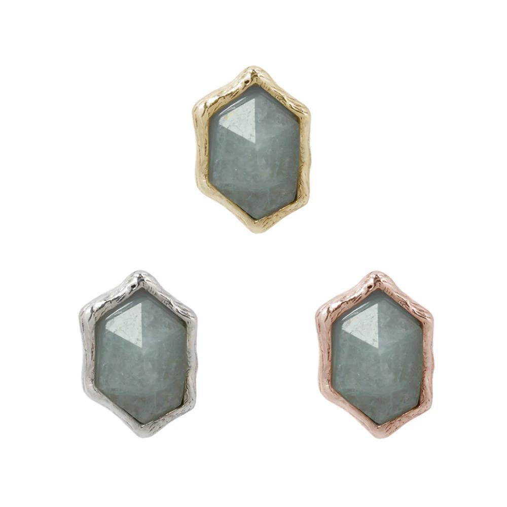 Buddha | 14k gold | Pump Up The Volume | Aquamarine