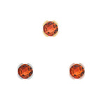 Buddha | 14k gold | Peekaboo | Orange Garnet