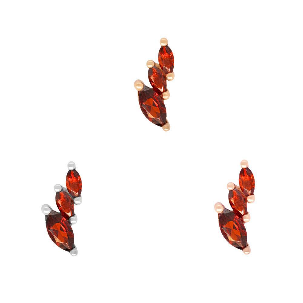 Buddha | 14k gold | Multiplicity | Garnet