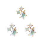 Buddha | 14k gold | Lyra | Mercury Mist Topaz + Opal + CZ