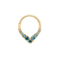 Buddha | 14k gold | Rise + Shine | London Blue Topaz Ombré