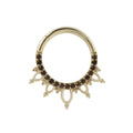 Buddha | 14k gold | Indra | Smoky Quartz